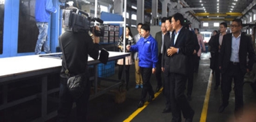 工信部及省市區(qū)各級領導蒞臨我公司考察、參觀